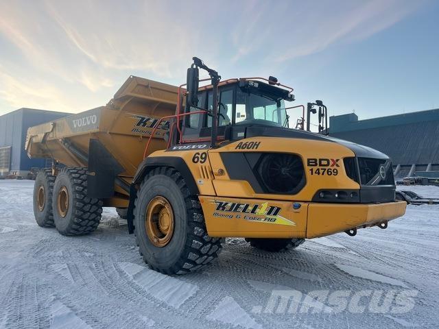 Volvo A60H Articulated Dump Trucks (ADTs)