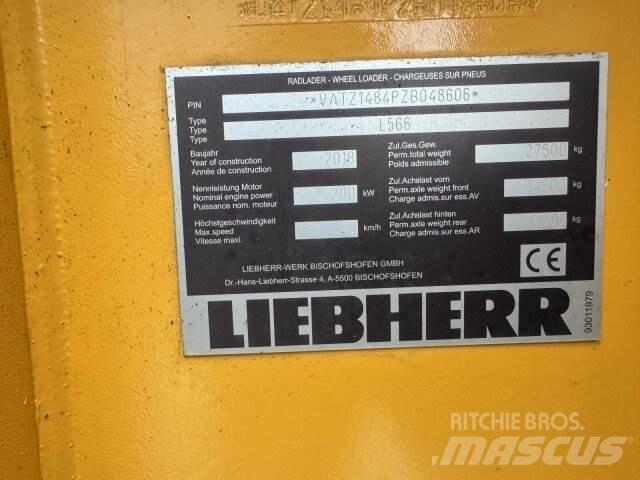 Liebherr L 566 / Waage Wheel loaders