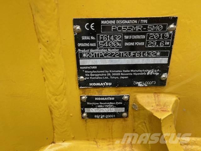 Komatsu PC55 MR-5 Midi excavators  7t - 12t