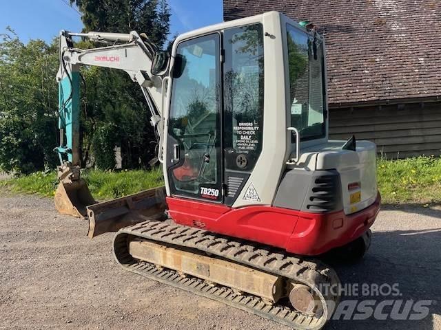 Takeuchi TB250 Midi excavators  7t - 12t