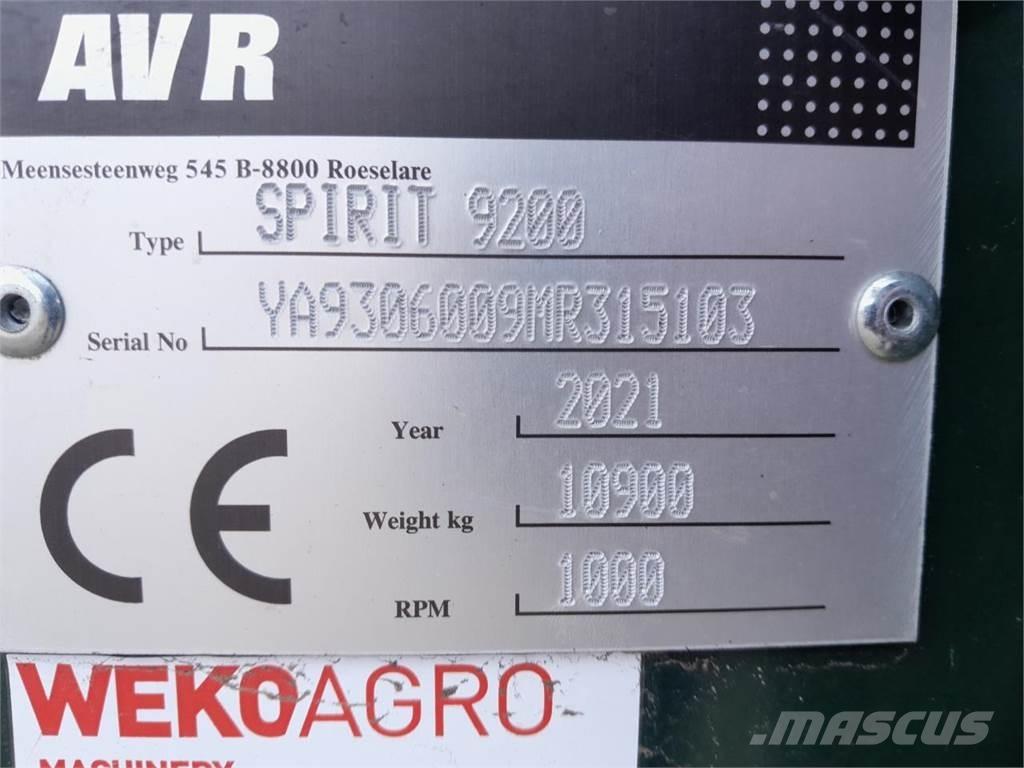 AVR SPIRIT 9200 Potato harvesters and diggers