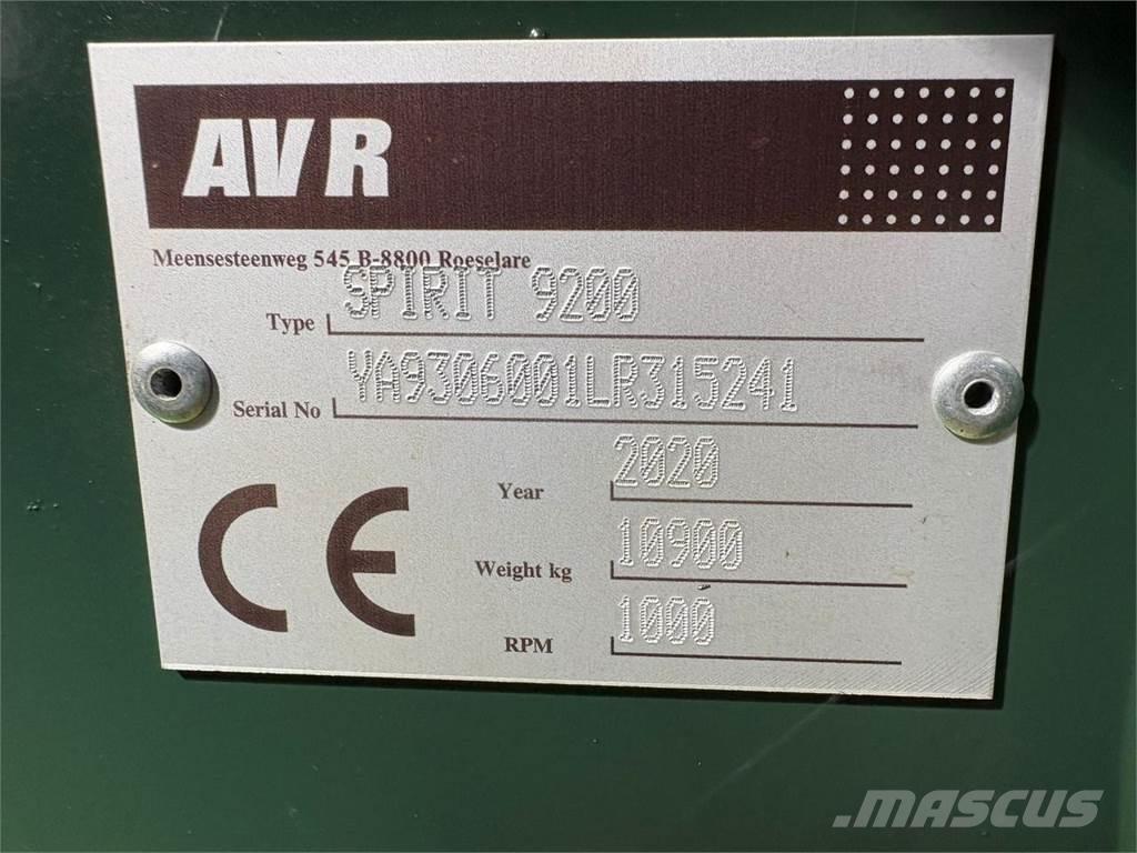 AVR SPIRIT 9200 Potato harvesters and diggers