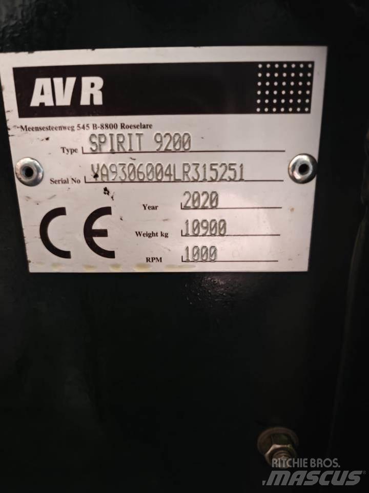 AVR SPIRIT 9200 Potato harvesters and diggers