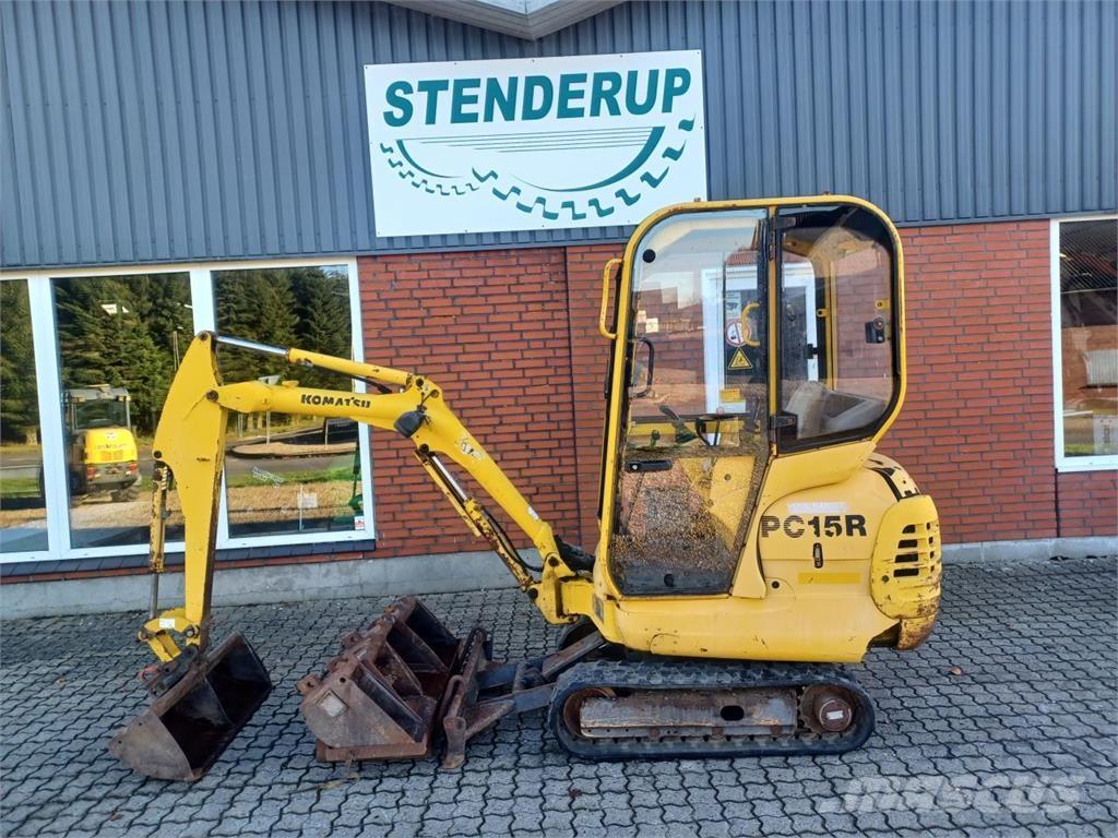 Komatsu PC15R Mini excavators < 7t (Mini diggers)