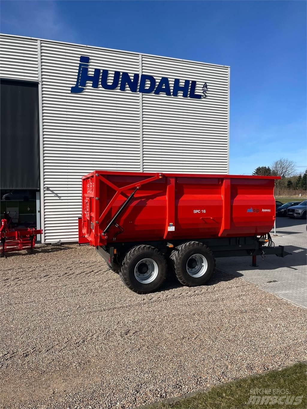 Mi SPC 16 HØJTIP. Tipper trailers