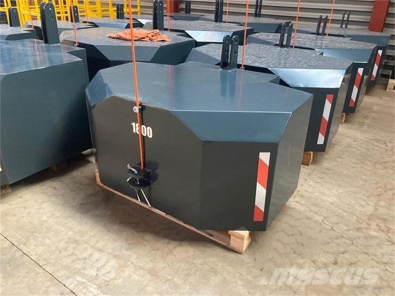  - - - 1800 KG Front weights