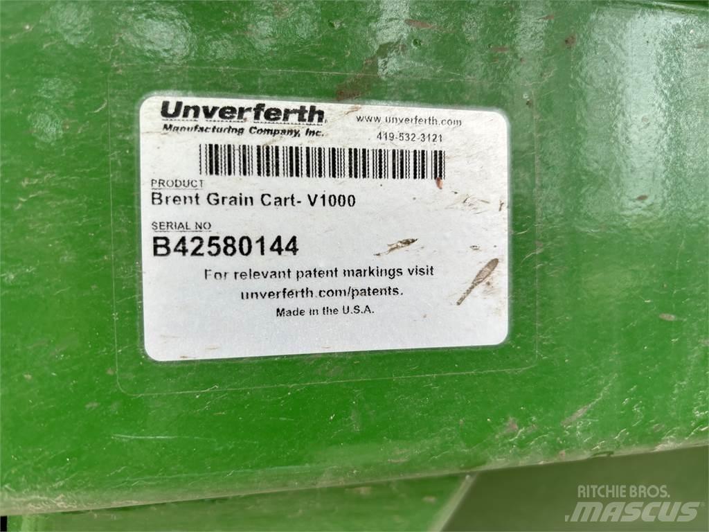 Brent V1000 Grain / Silage Trailers