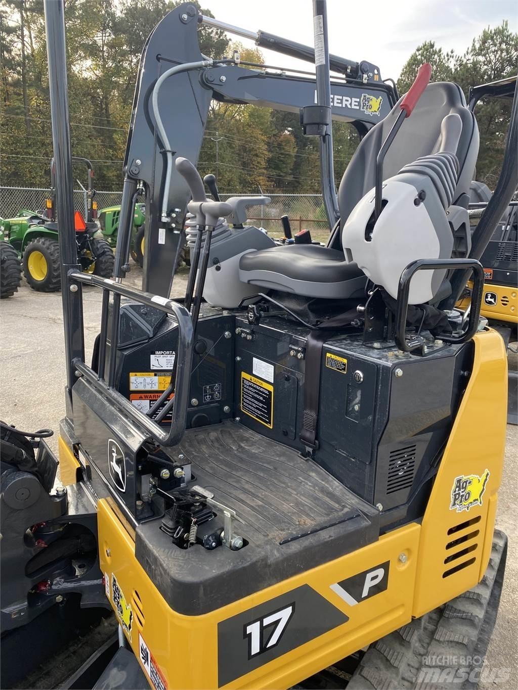 John Deere 17 P Mini excavators < 7t (Mini diggers)