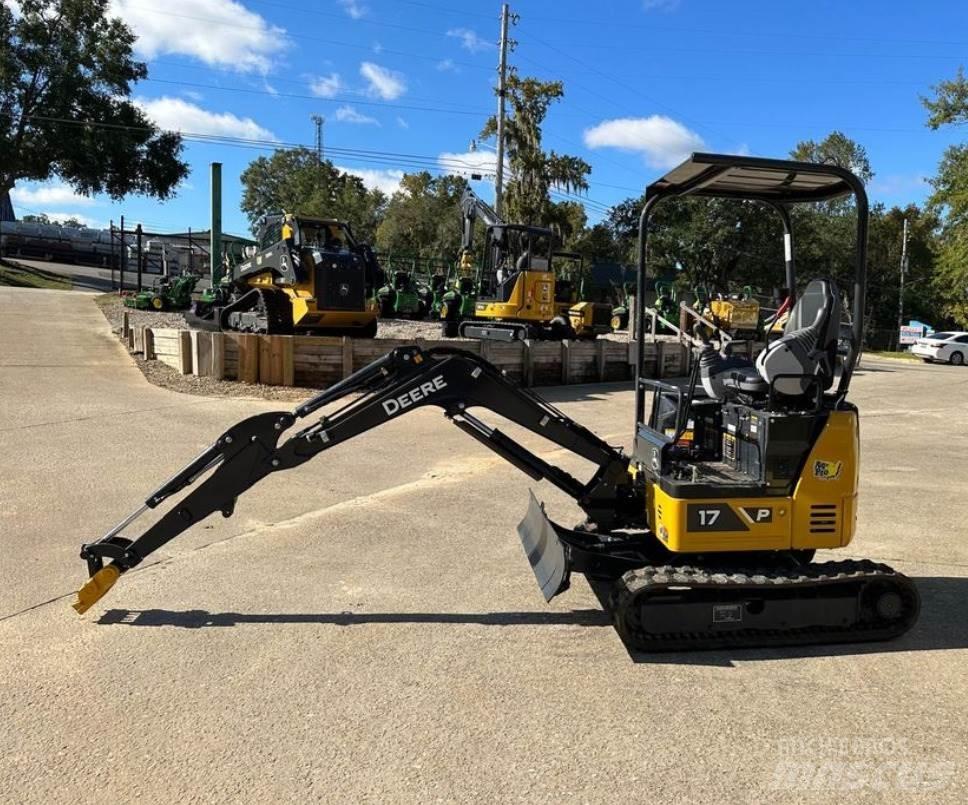 John Deere 17 P Mini excavators < 7t (Mini diggers)