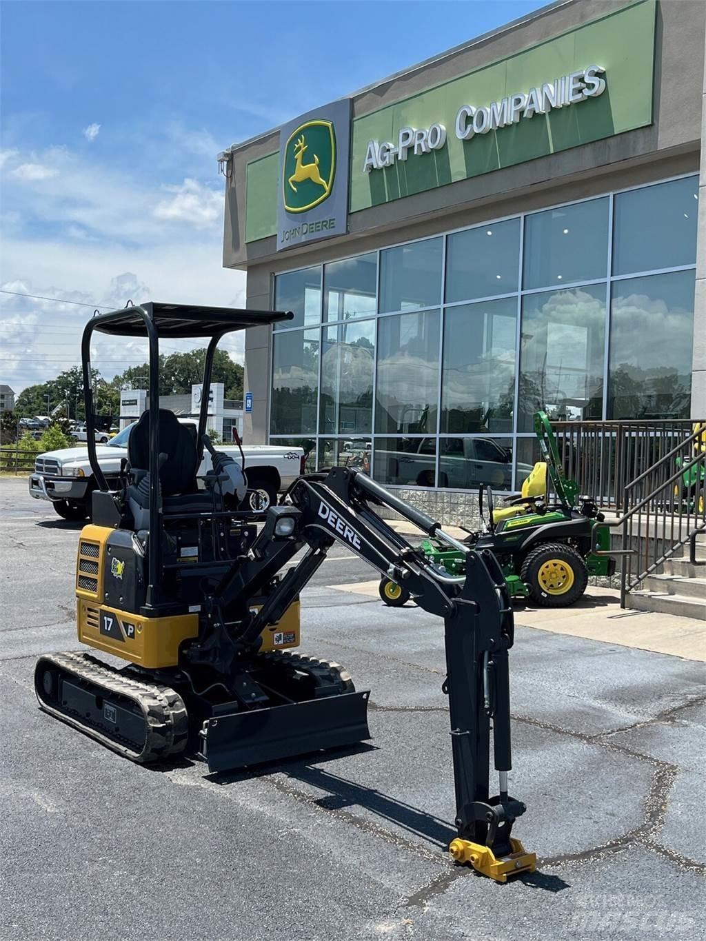 John Deere 17 P Mini excavators < 7t (Mini diggers)