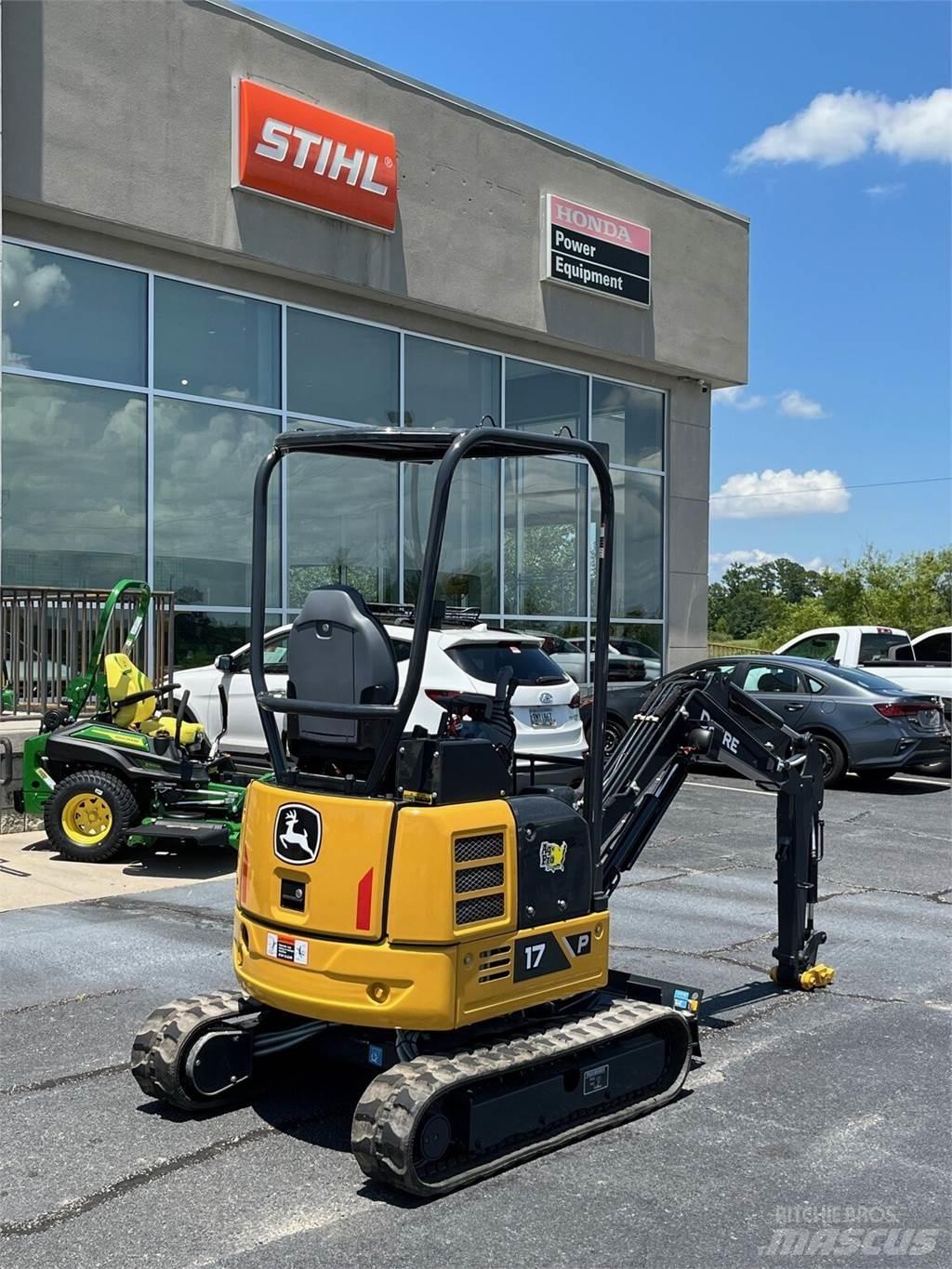 John Deere 17 P Mini excavators < 7t (Mini diggers)