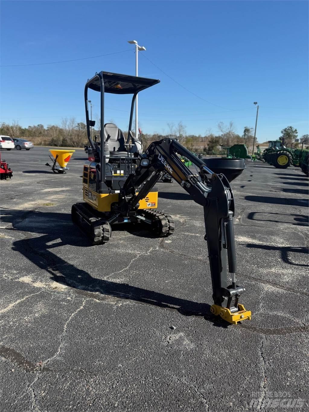 John Deere 17 P Mini excavators < 7t (Mini diggers)