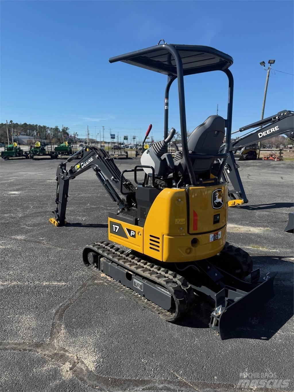 John Deere 17 P Mini excavators < 7t (Mini diggers)
