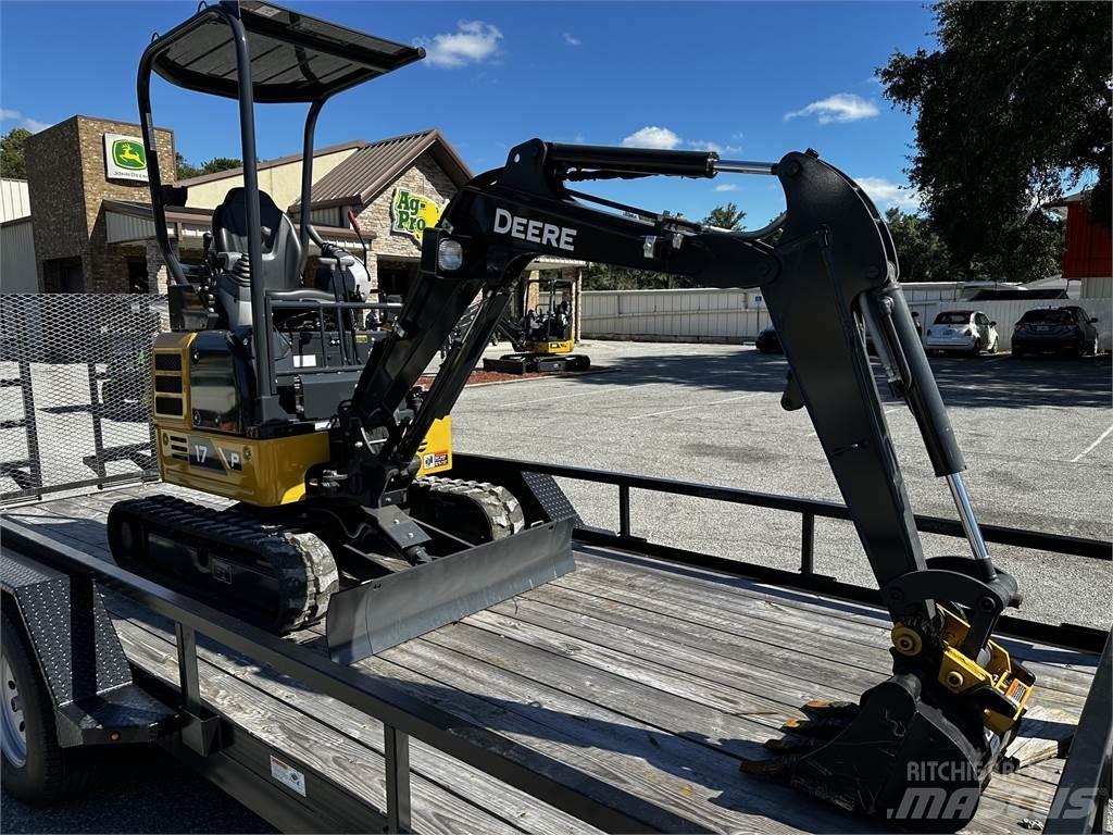 John Deere 17 P Mini excavators < 7t (Mini diggers)