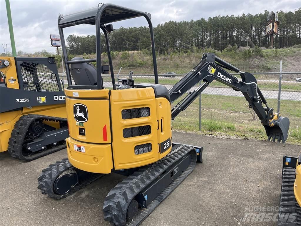 John Deere 26 P Mini excavators < 7t (Mini diggers)