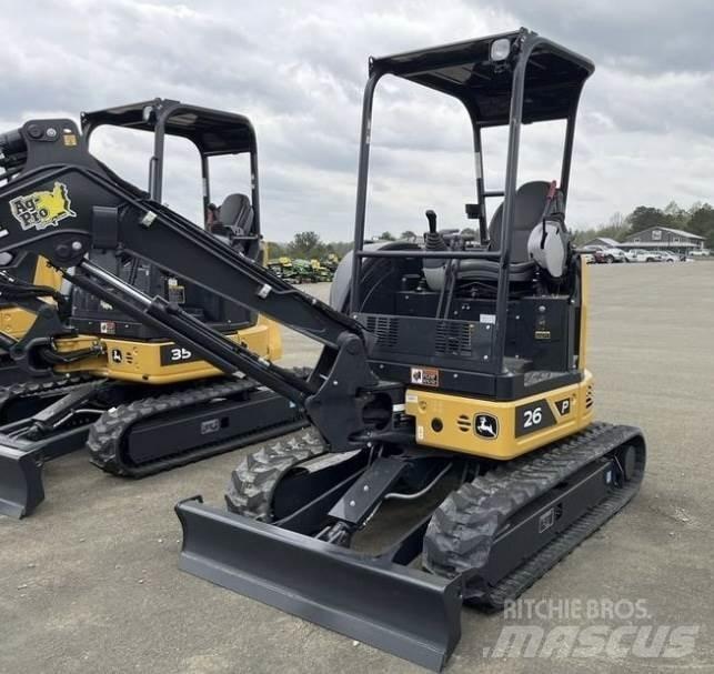 John Deere 26 P Mini excavators < 7t (Mini diggers)