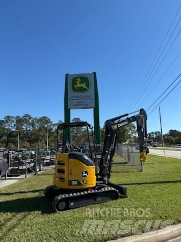 John Deere 26 P Mini excavators < 7t (Mini diggers)