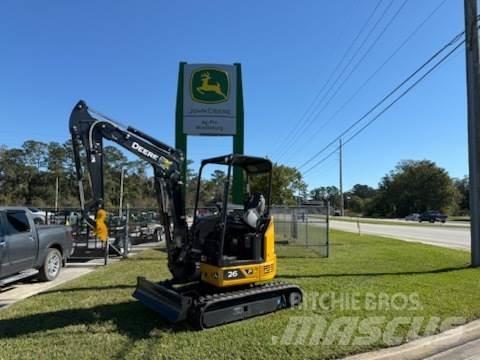 John Deere 26 P Mini excavators < 7t (Mini diggers)