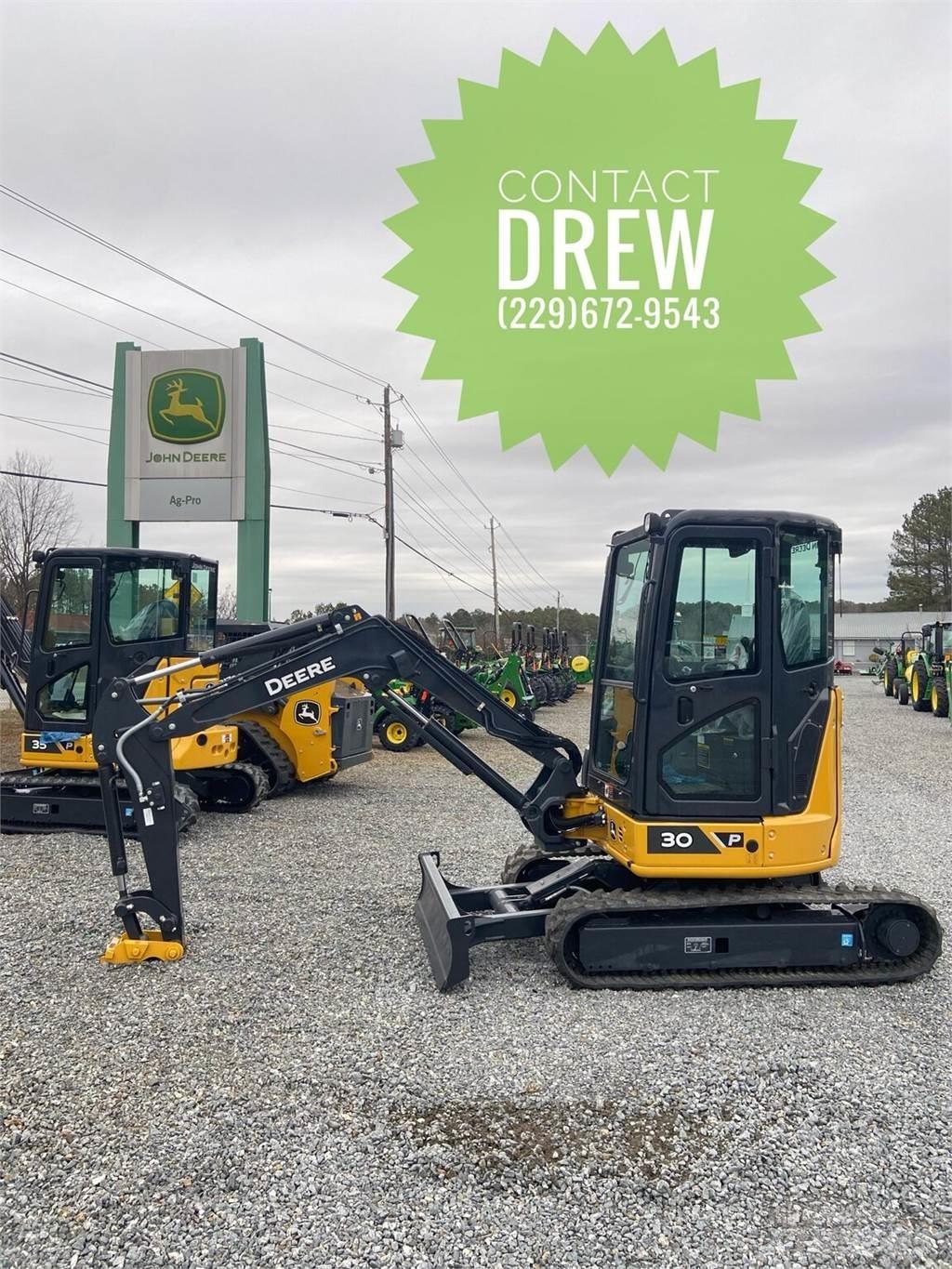 John Deere 30 P Mini excavators < 7t (Mini diggers)