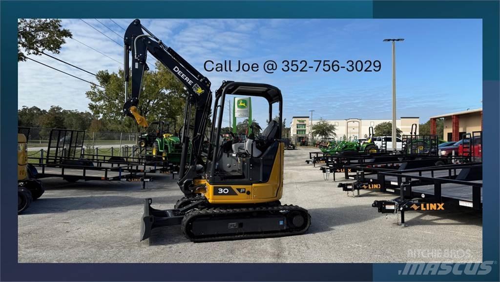 John Deere 30 P Mini excavators < 7t (Mini diggers)