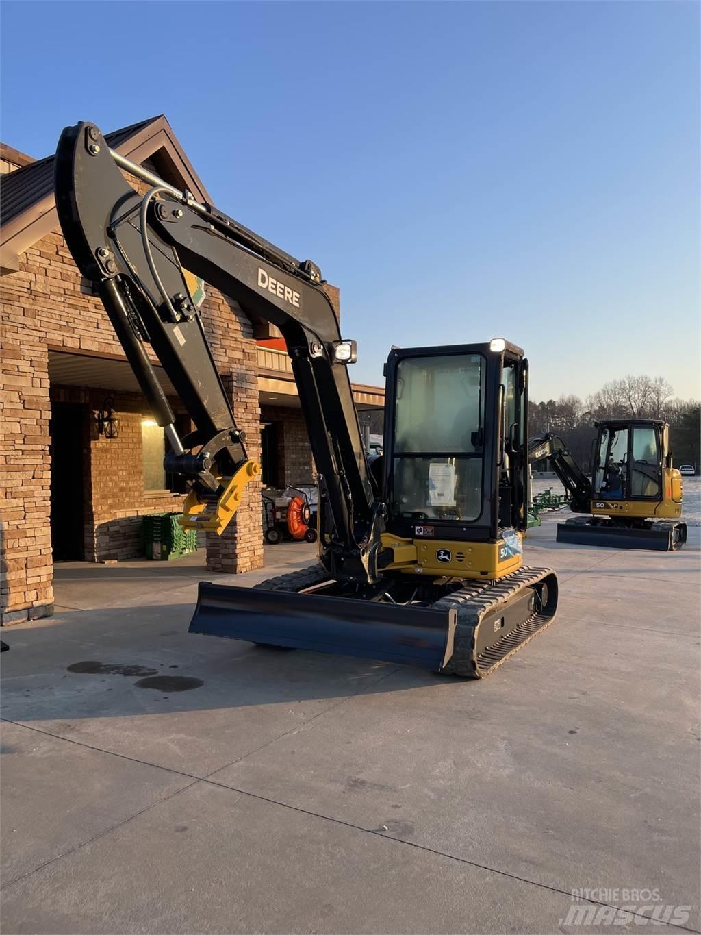 John Deere 50 P Mini excavators < 7t (Mini diggers)