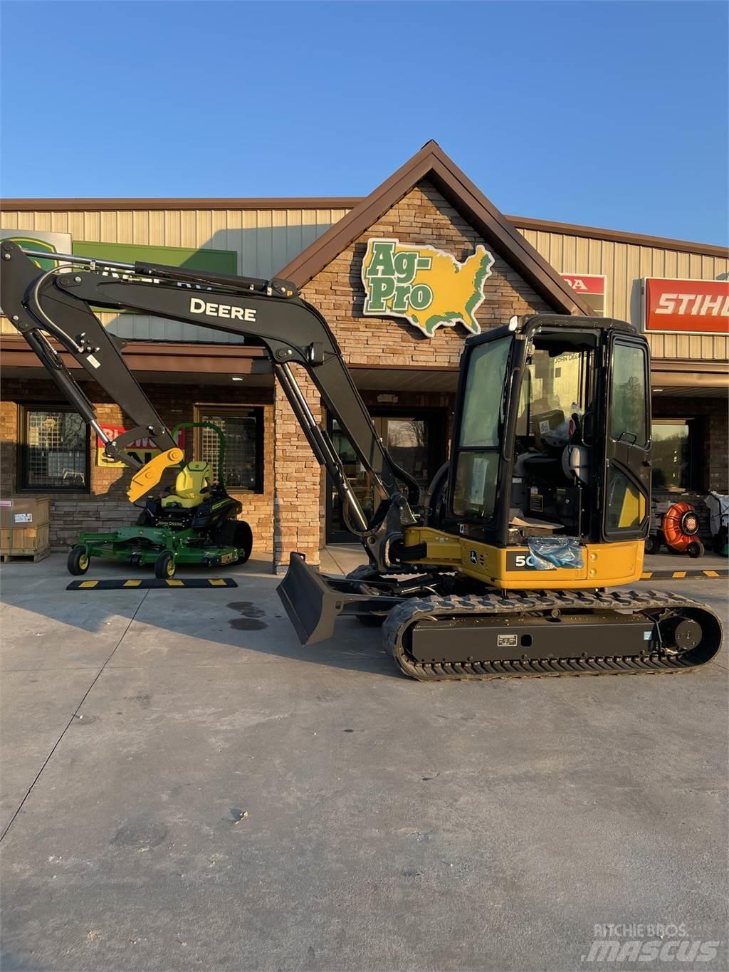 John Deere 50 P Mini excavators < 7t (Mini diggers)
