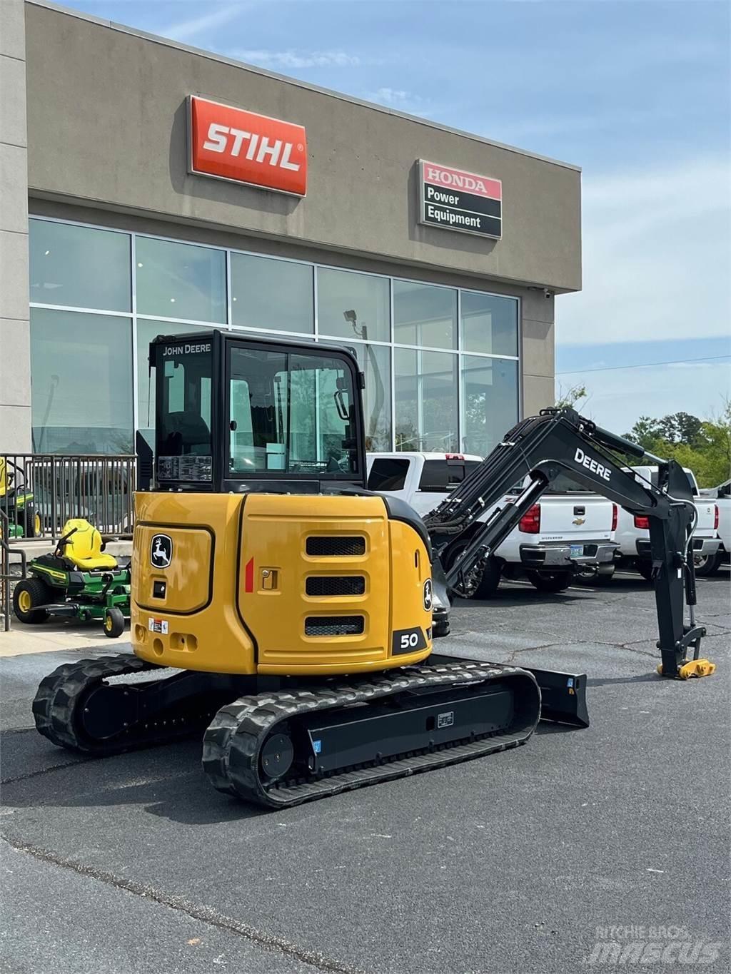 John Deere 50 P Mini excavators < 7t (Mini diggers)