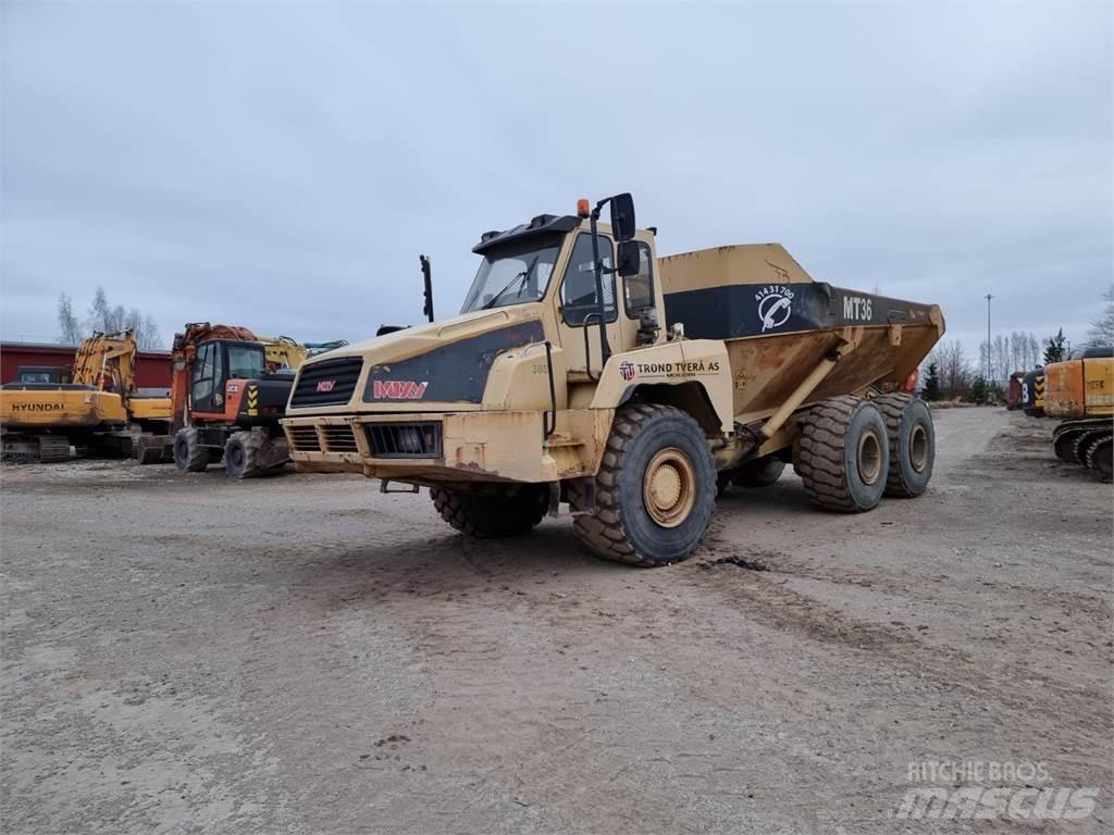 Moxy MT36 series II Articulated Dump Trucks (ADTs)