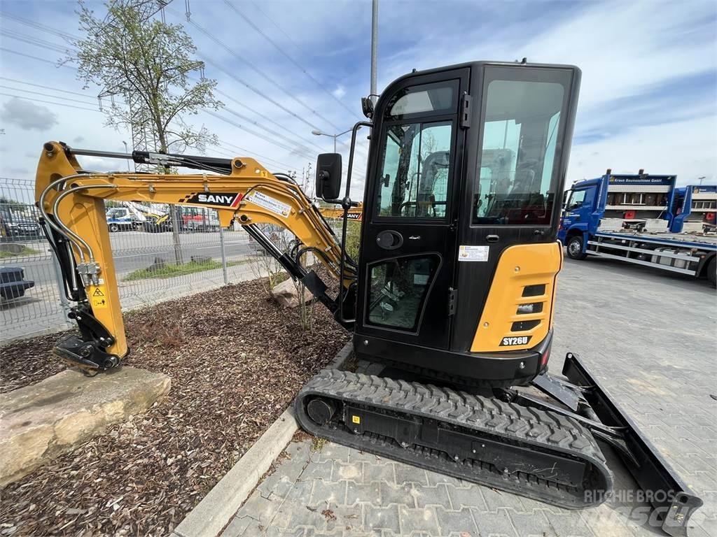 Sany SY26U Mini excavators < 7t (Mini diggers)