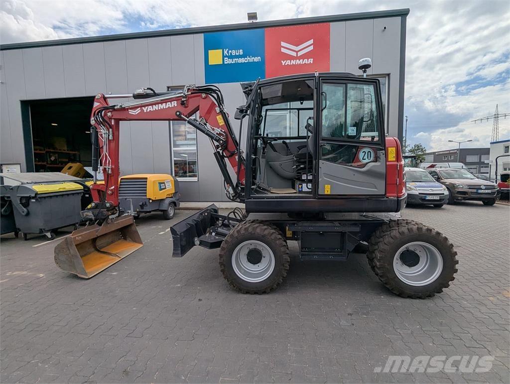 Yanmar B 75 W Wheeled excavators