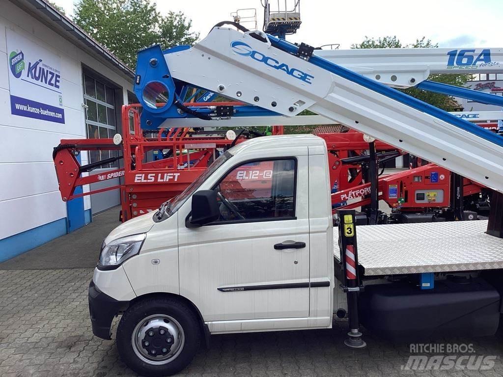 Socage 16A-Speed Truck & Van mounted aerial platforms