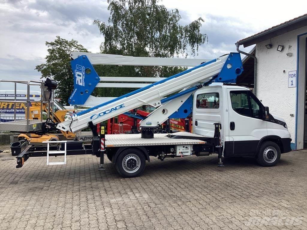 Socage 20D-Speed Truck & Van mounted aerial platforms