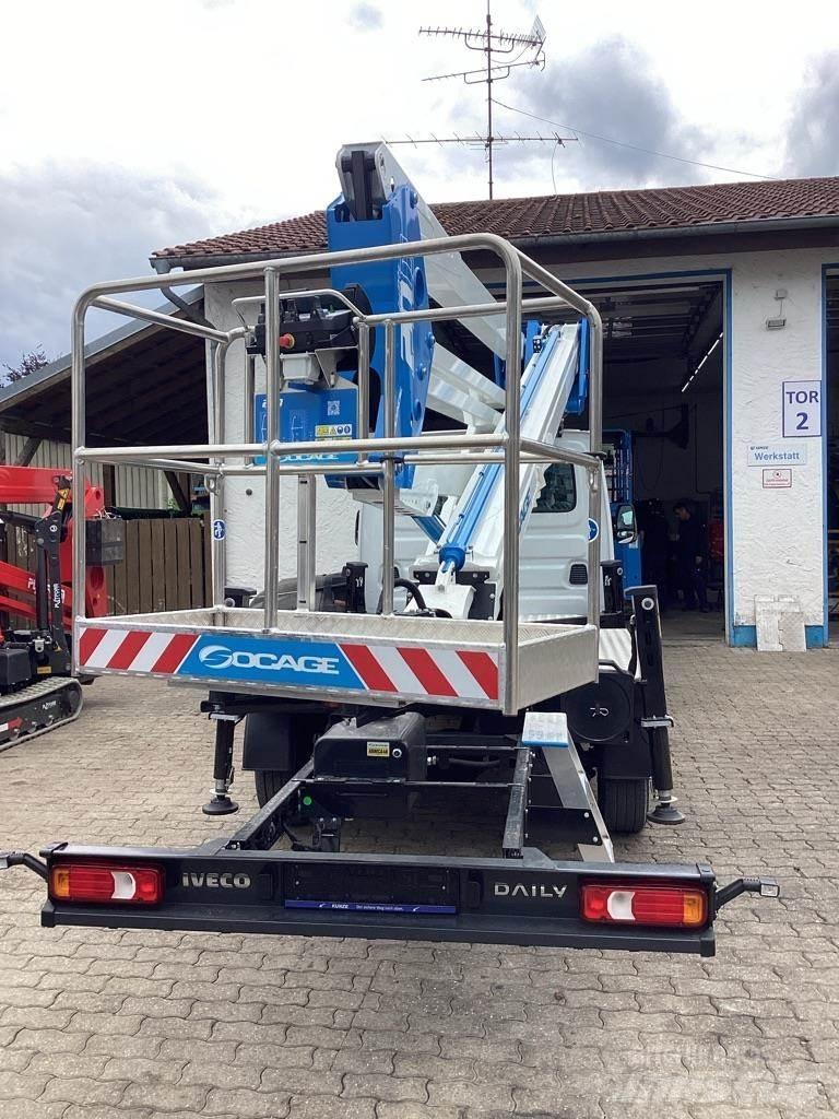 Socage 20D-Speed Truck & Van mounted aerial platforms