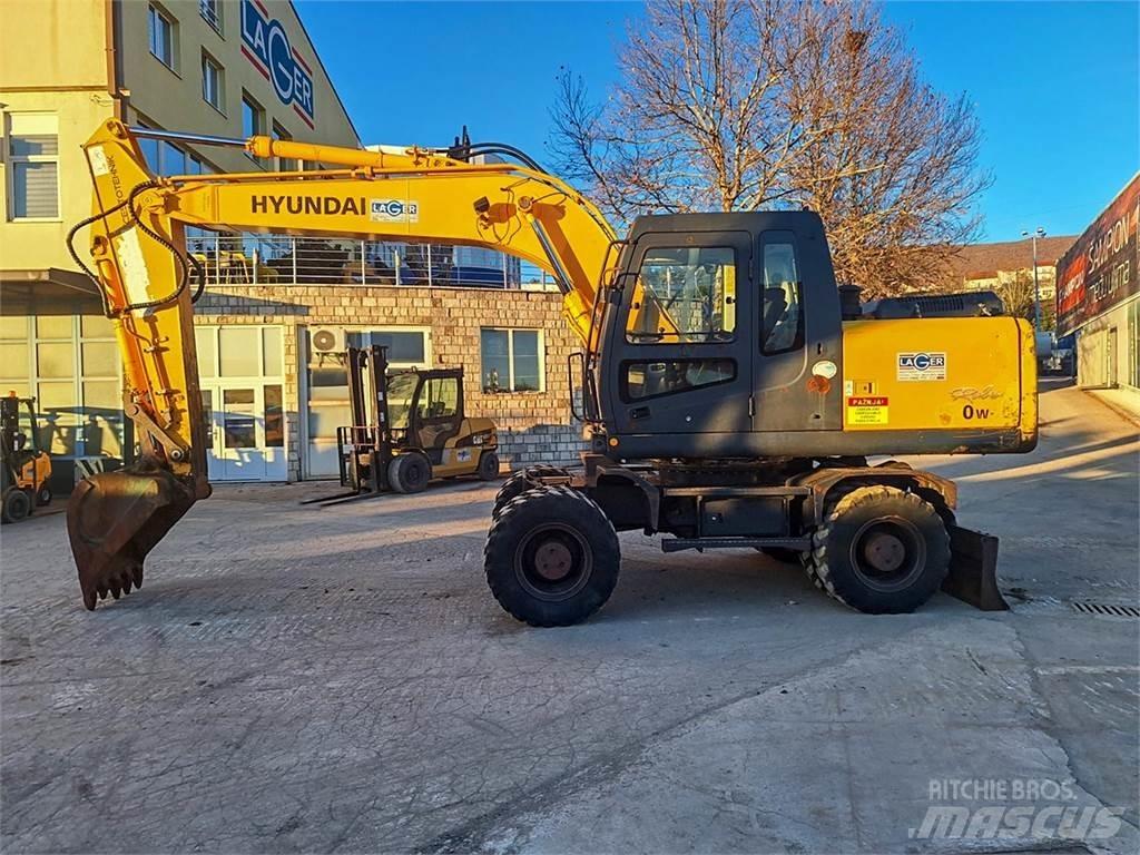 Hyundai R170W-7A Wheeled excavators