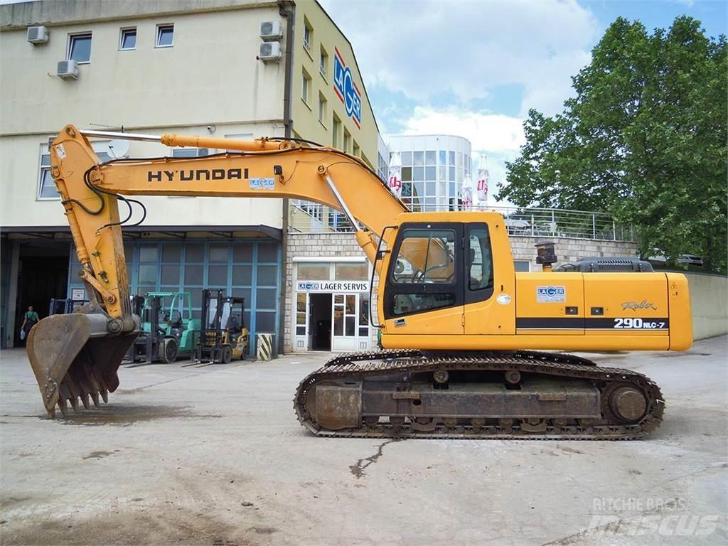 Hyundai R290NLC-7 Crawler excavators