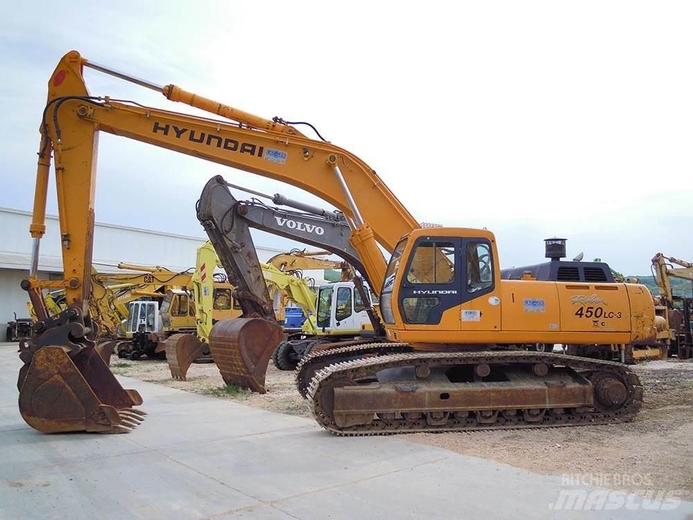 Hyundai R450LC-3 Crawler excavators