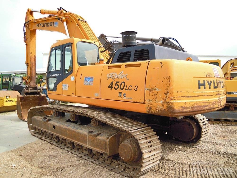 Hyundai R450LC-3 Crawler excavators