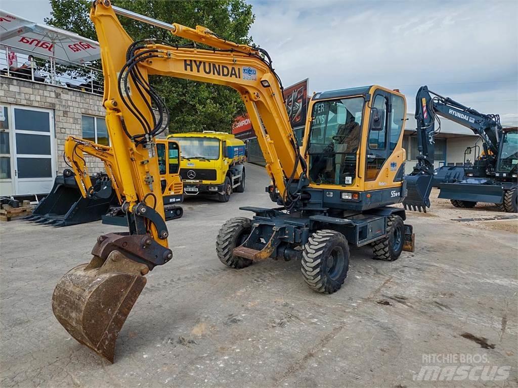 Hyundai R55W-9 Mini excavators < 7t (Mini diggers)
