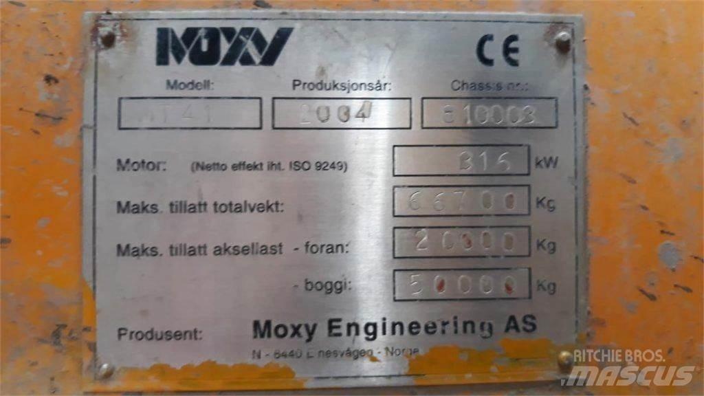 Moxy MT 41 Articulated Dump Trucks (ADTs)