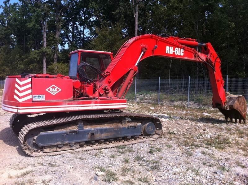 O&K RH6 LC Crawler excavators
