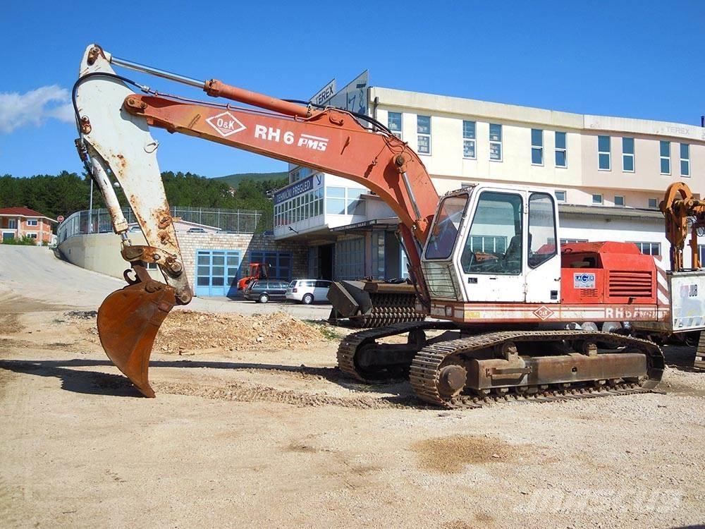 O&K RH6 PMS Crawler excavators