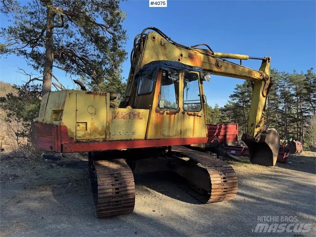 Brøyt X21 TL Crawler excavators