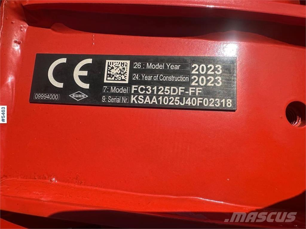 Kuhn FC3125DF Other harvesting equipment