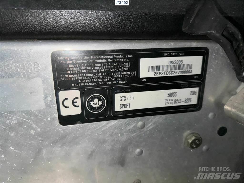Ski-doo GTX ATVs
