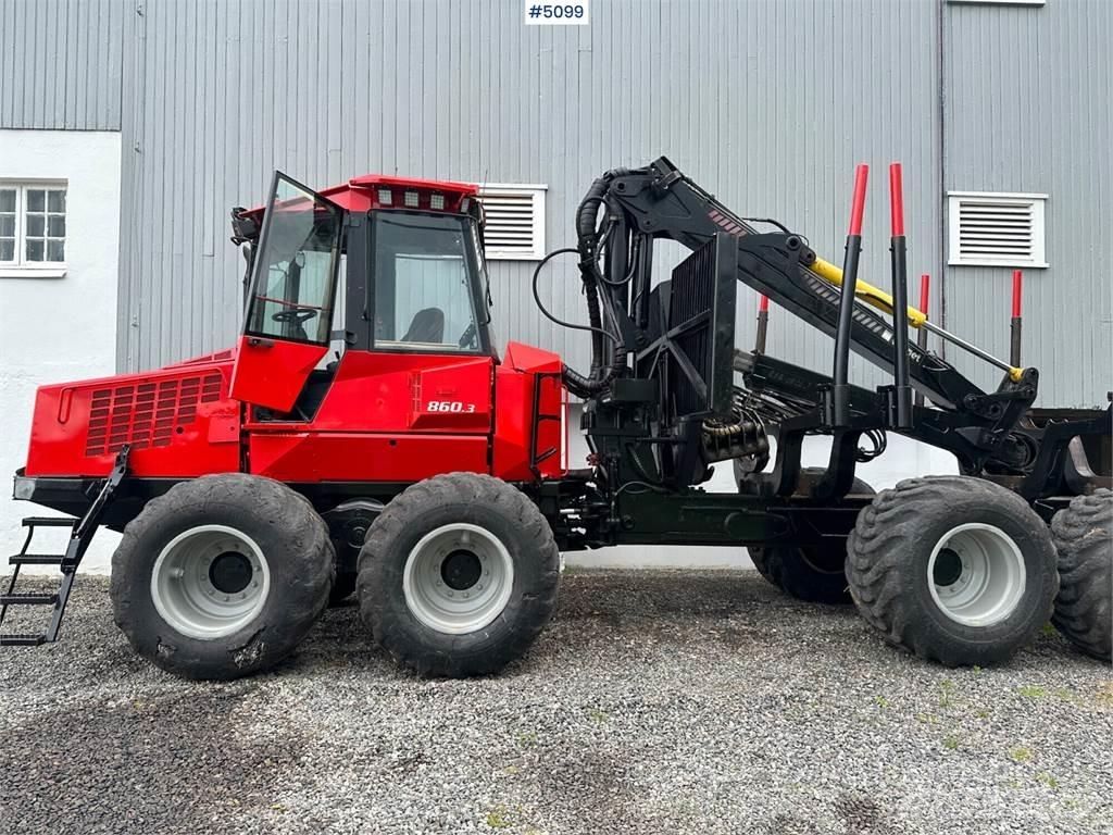 Valmet 860 lll Forwarder cranes
