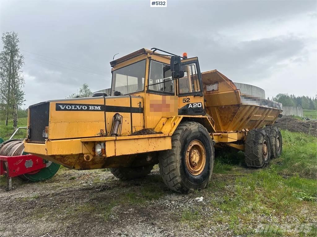 Volvo A20 6x4 Site dumpers