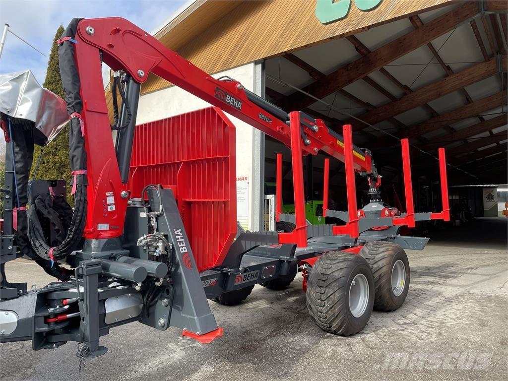 Beha V1200 mit 8870 Forest trailers