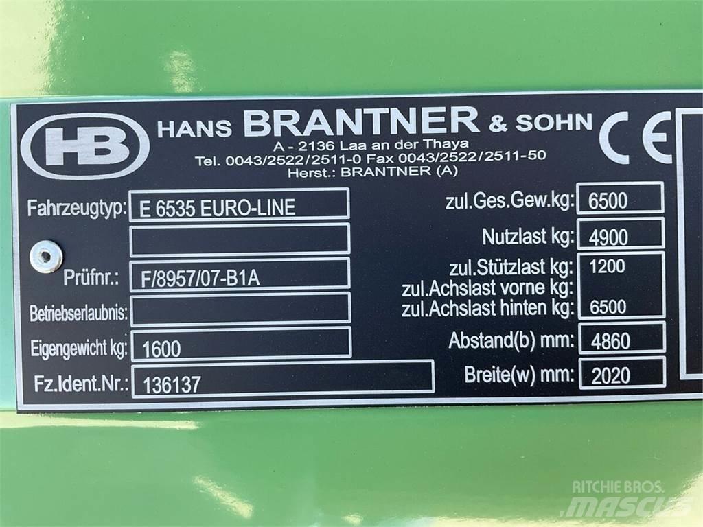 Brantner E 6535 Tipper trailers