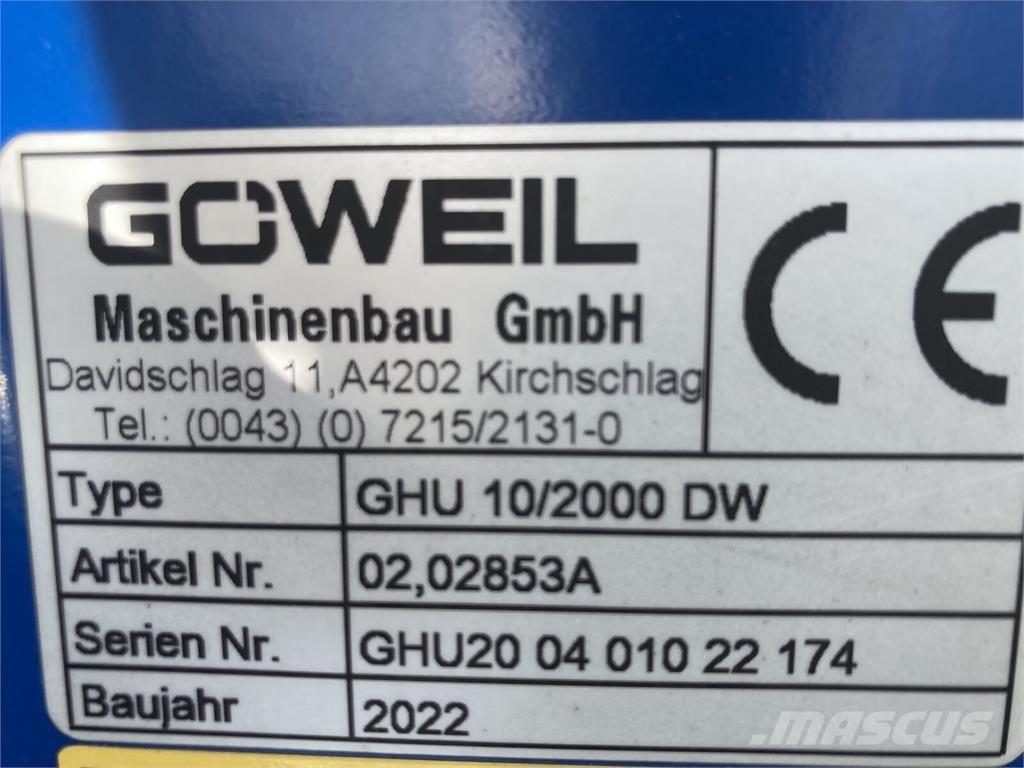  GHU 10/2000DW Other tractor accessories