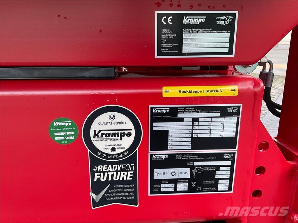 Krampe BigBody 750 Other trailers